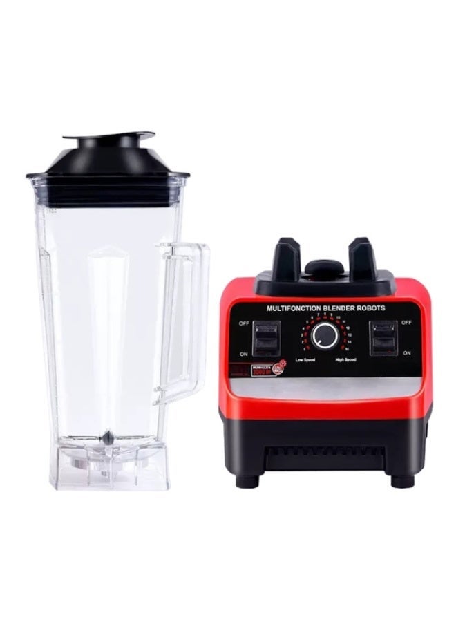 JIHAM 550W Commercial Blender & Heavy Duty Food Processor – 2L Large Capacity, 2-in-1 Multifunction Mixer with 100% Copper Motor & 6 Stainless Steel Blades – Model SCB-505 - Image 2